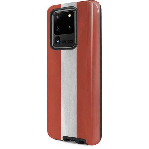 Latvia Flag Distressed Galaxy S20 Ultra 5G Pro Case